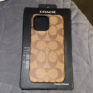 Coach iphone 15 pro max case